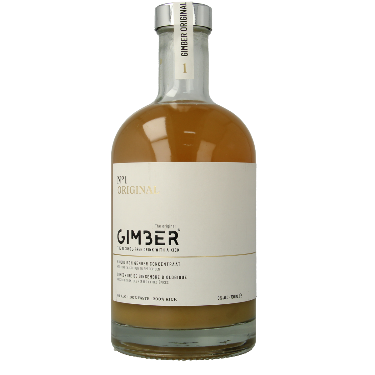Gimber  No. 1 original gember concentraat bio 700 Milliliter