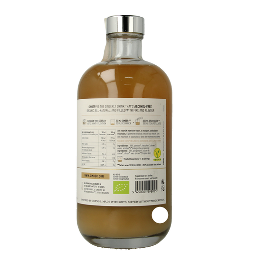 Gimber  No. 1 original gember concentraat bio 500.00 Milliliter