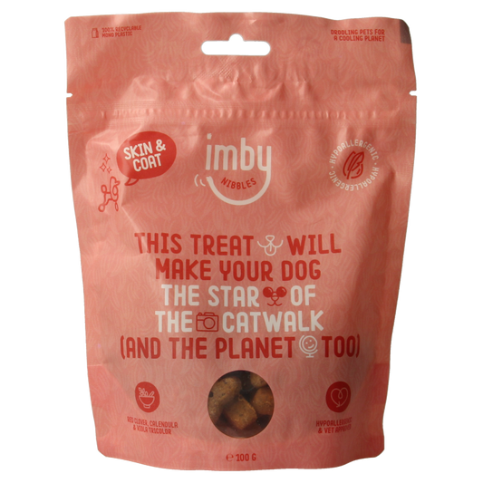 Imby Pet Food  Hondensnack biscuit insecteneiwitten 100 Gram