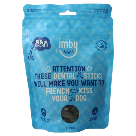 Imby Pet Food  Hondensnack dental stick vegan 100.00 Gram