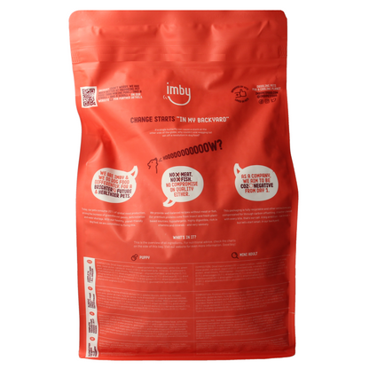 Imby Pet Food  Hondenbrokken insecteneiwit puppy 1-12mnd 1500 Gram
