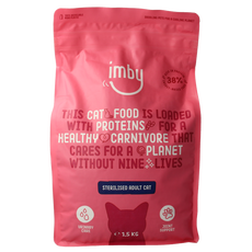 Imby Pet Food  Kattenbrokken insecteneiwitten 1500 Gram