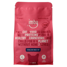 Imby Pet Food  Kattenbrokken insecteneiwitten 400.00 Gram