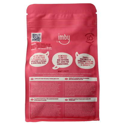 Imby Pet Food  Kattenbrokken insecteneiwitten 400.00 Gram