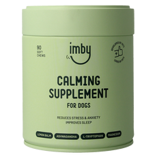 Imby Pet Food  Anti stress supplement hond 90 Kauwtabletten