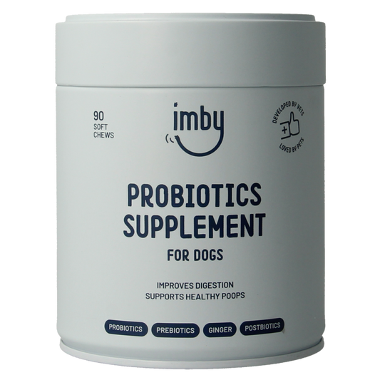 Imby Pet Food  Probiotica supplement hond 90 Kauwtabletten