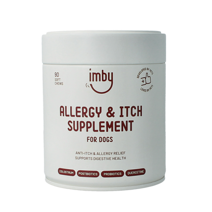 Imby Pet Food  Supplement hond anti-allergie & jeuk 90.00 Kauwtabletten