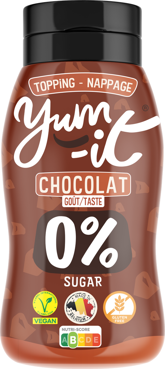 Yum-It Chocolade topping 300.00 Gram