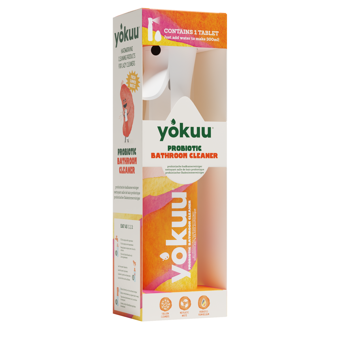 Yokuu Badkamerreiniger starter kit 1.00 Stuks