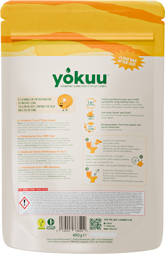 Yokuu Toilet bomb fresh breeze 30 Tabletten