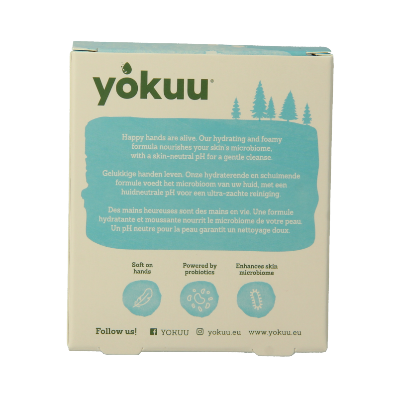 Yokuu Handzeep thyme & sea salt refill 2 Stuks
