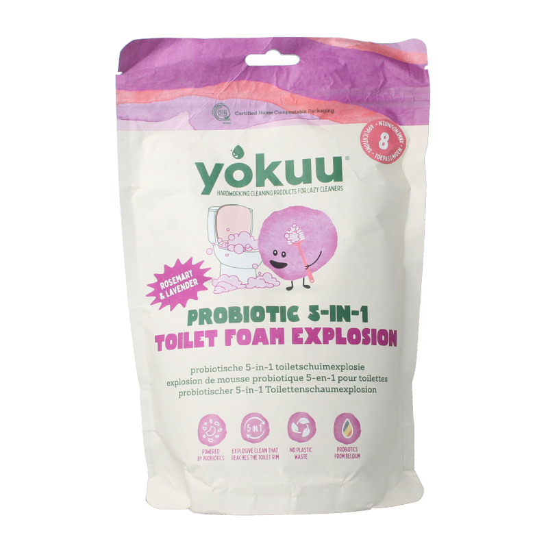 Yokuu Probio toilet schuim 5 in 1 800 Gram