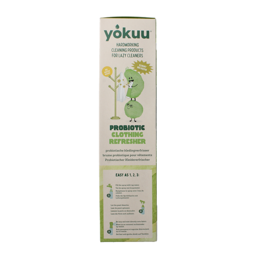 Yokuu Probiotische kledingopfrisser startkit parel+spray 1 Stuks