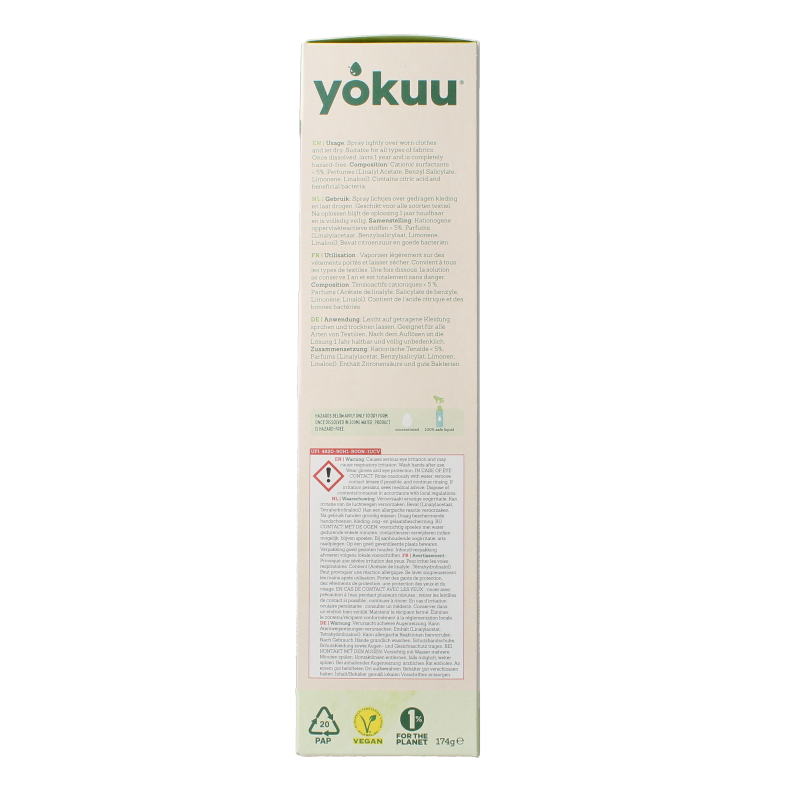 Yokuu Probiotische kledingopfrisser startkit parel+spray 1 Stuks