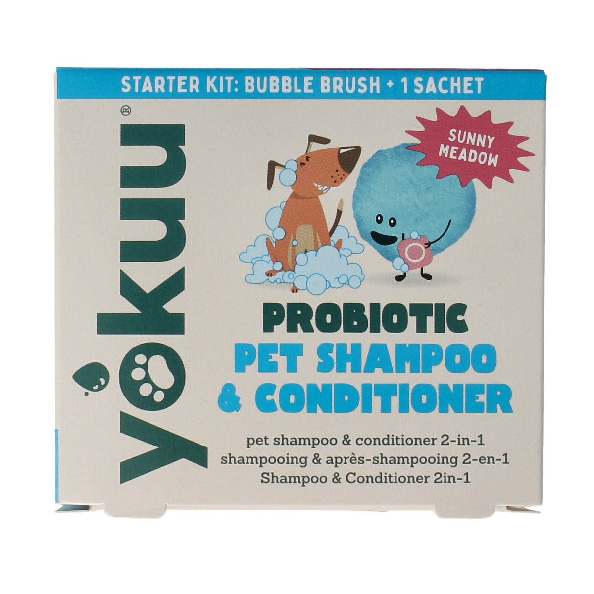 Yokuu Probio shampoo & conditioner huisdieren startset 1.00 Stuks
