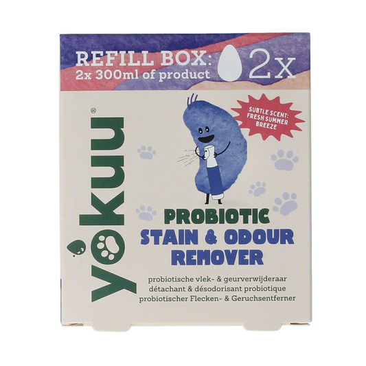 Yokuu Probio vlek & geurverwijderaar huisdieren refill 2.00 Stuks