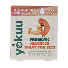 Yokuu Probio allergenenspray huisdieren refill 2 Stuks