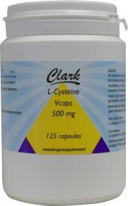 Clark L-Cysteine 500mg 125 Vegetarische capsules