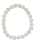 Ruben Robijn Kralenarmband jade wit 8mm 1.00 Stuks