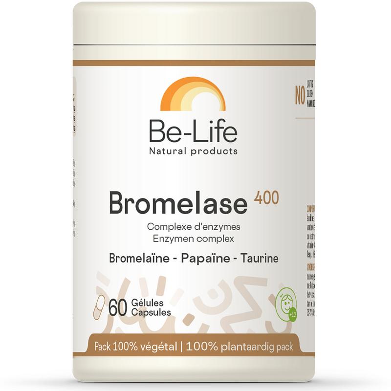 Be-Life Bromelase 400 60 Softgels
