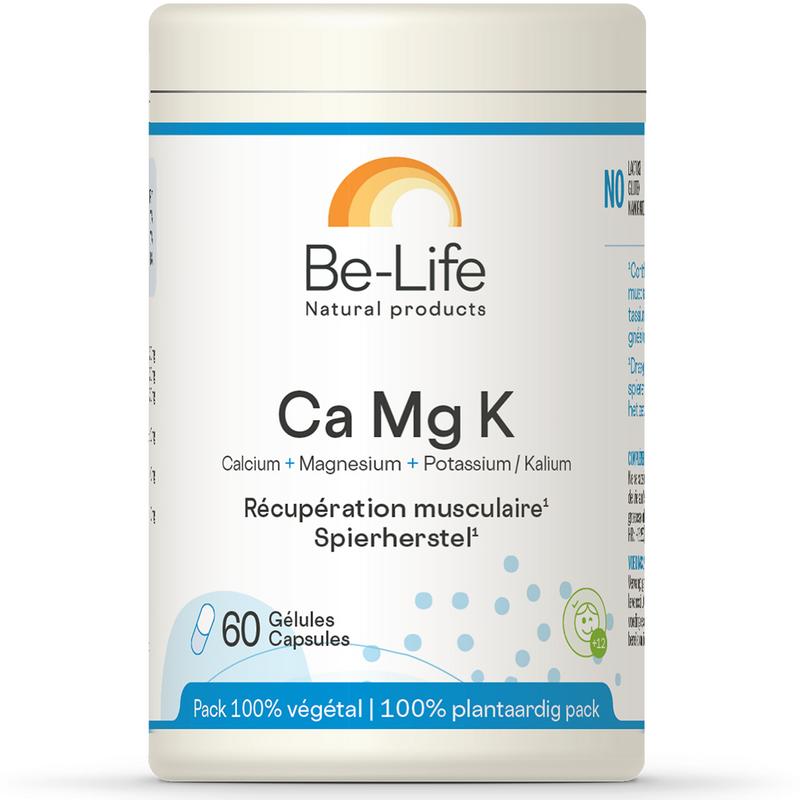 Be-Life Ca Mg K 60 Softgels