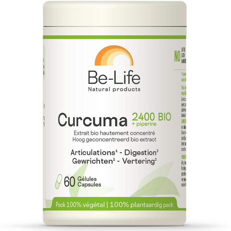 Be-Life Curcuma 2400 + piperine bio 60 Softgels