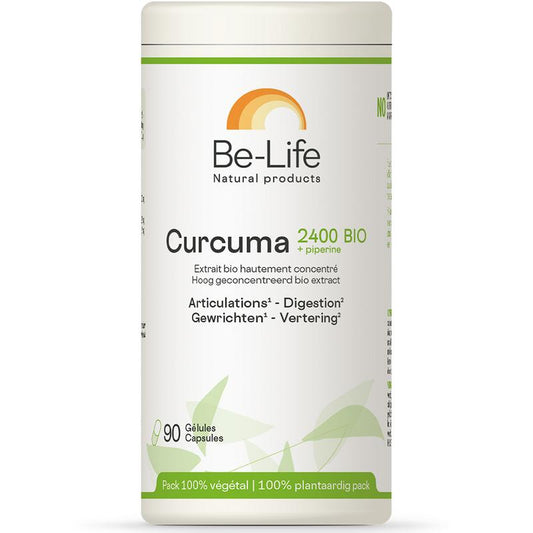 Be-Life Curcuma 2400 + piperine bio 90 Softgels