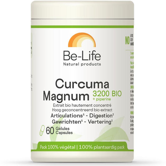 Be-Life Curcuma magnum 3200 + piperine bio 60 Softgels