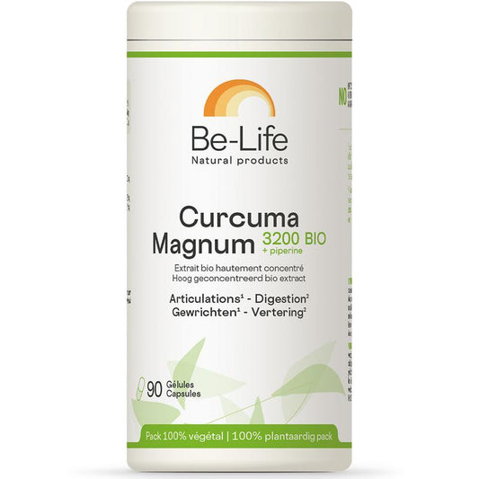 Be-Life Curcuma magnum 3200 + piperine bio 90 Softgels