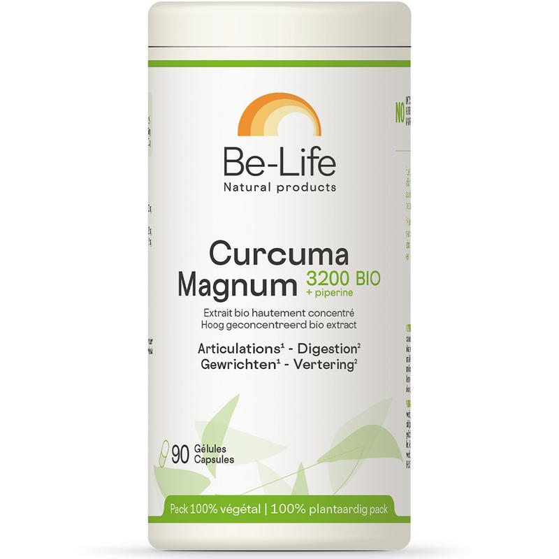 Be-Life Curcuma magnum 3200 + piperine bio 90.00 Softgels – AtHomePharma