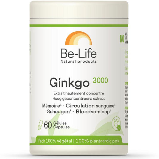 Be-Life Gink-go 3000 60.00 Softgels