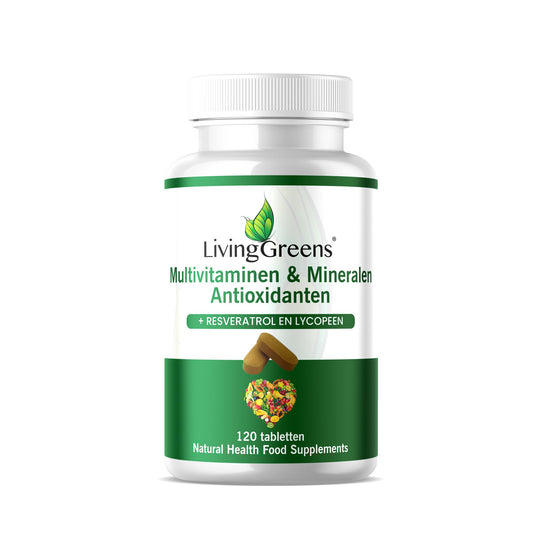 Livinggreens Multi vitaminen & mineralen antioxidant 120.00 Tabletten