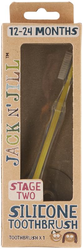 Jack N Jill Silicone toothbrush 1 Stuks