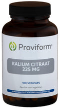 Proviform Kalium citraat 225mg 100.00 Vegetarische capsules