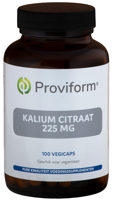 Proviform Kalium citraat 225mg 100 Vegetarische capsules