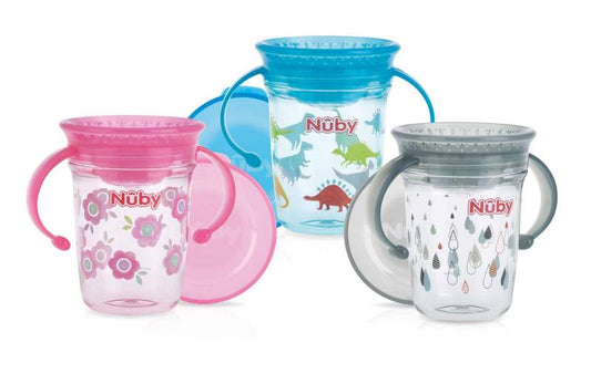 Nuby Wonder cup 240ml 6+ maanden assorti 1 Stuks