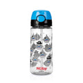 Nuby Beker zacht rietje drukknop blauw 540ml 4+ jaar 1.00 Stuks