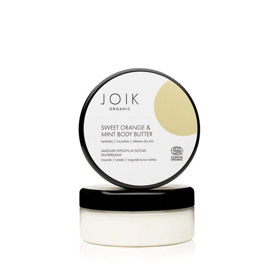 Joik Organics Sweet orange & mint body butter vegan 150 Milliliter