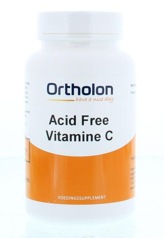 Ortholon Vitamine C acid free 90 Vegetarische capsules