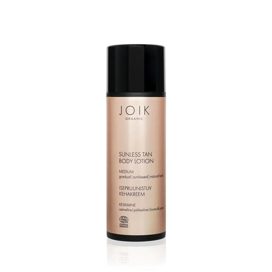 Joik Organics Sunless tan bodylotion medium 150 Milliliter
