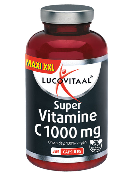 Lucovitaal Vitamine C 1000mg vegan 365.00 Capsules