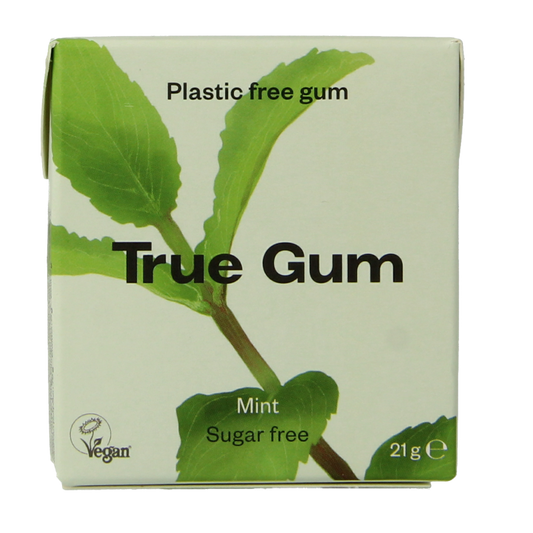 True Gum Mint suikervrij 21 Gram