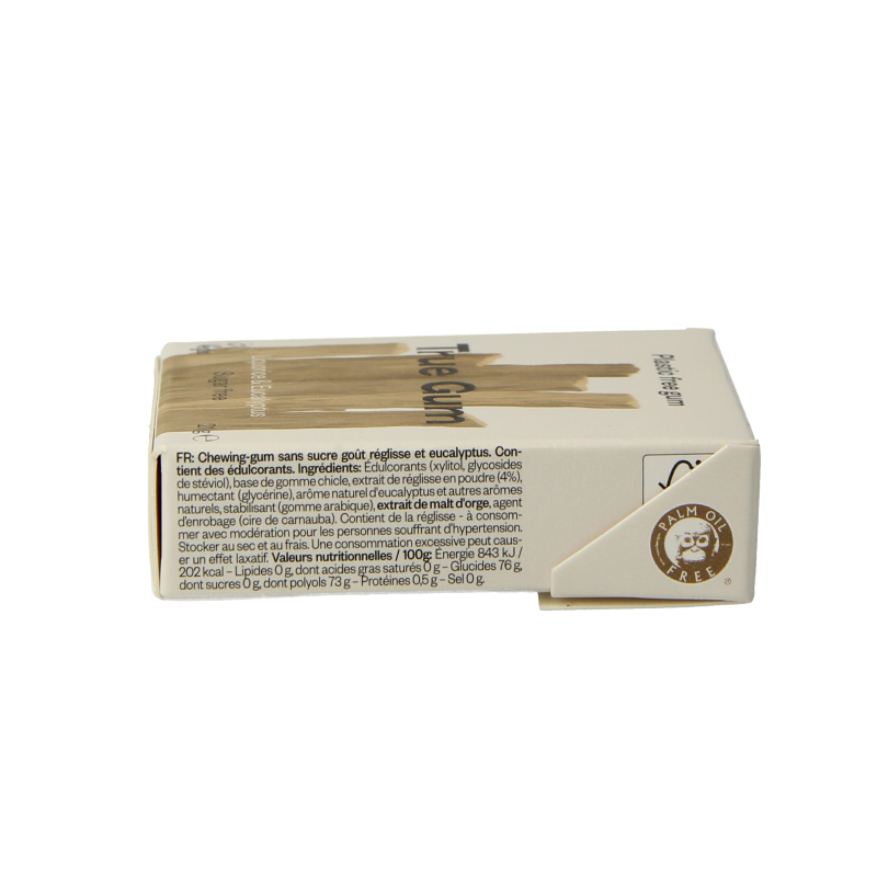 True Gum Liquorice eucalyptus 21 Gram