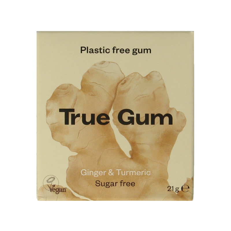True Gum Ginger & turmeric 21 Gram