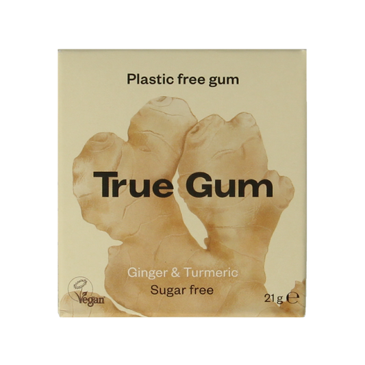True Gum Ginger & turmeric 21 Gram