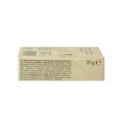 True Gum Ginger & turmeric 21.00 Gram