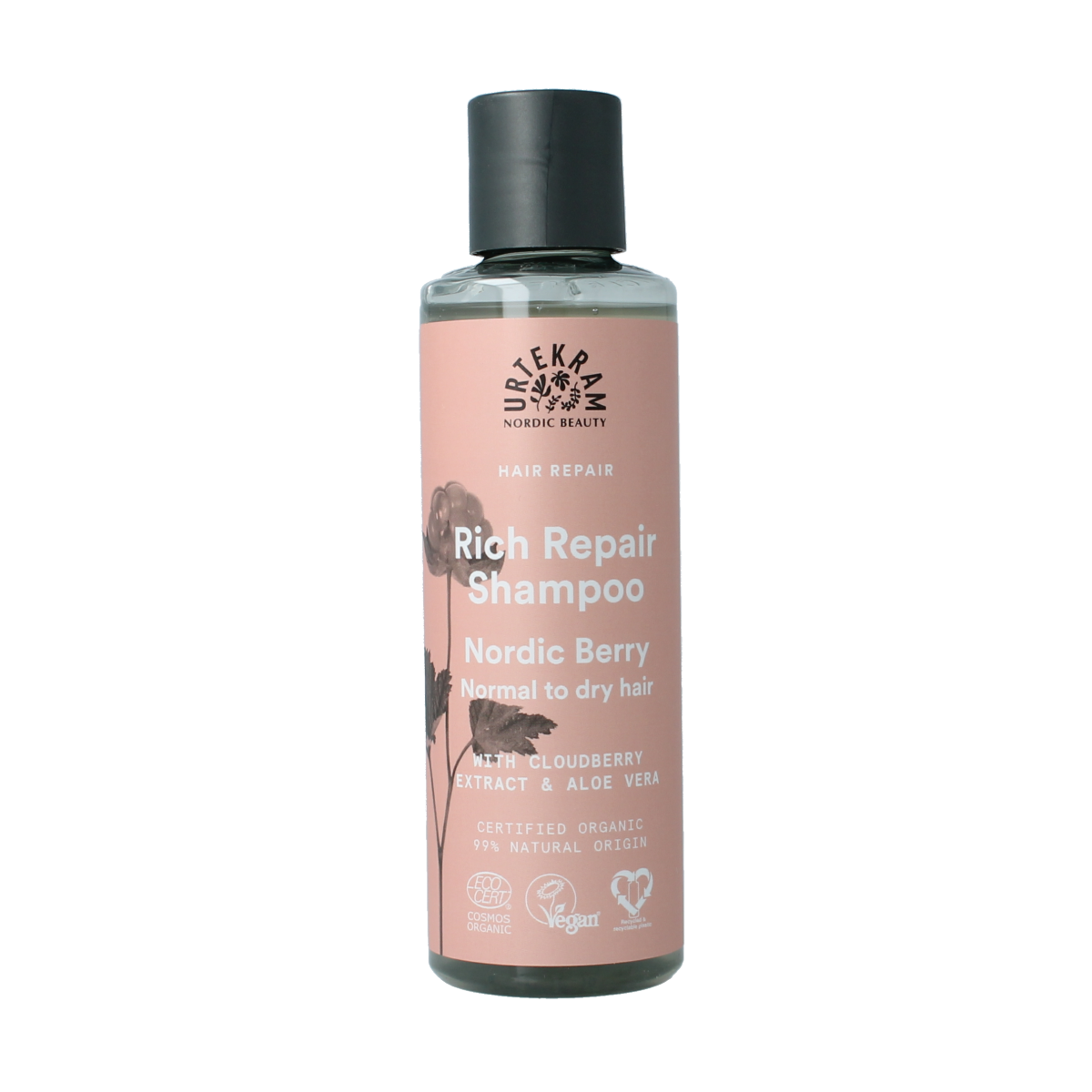 Urtekram Shampoo nordic berry powder 250.00 Milliliter