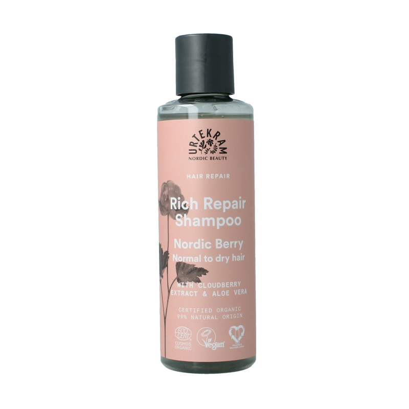 Urtekram Shampoo nordic berry powder 250 Milliliter