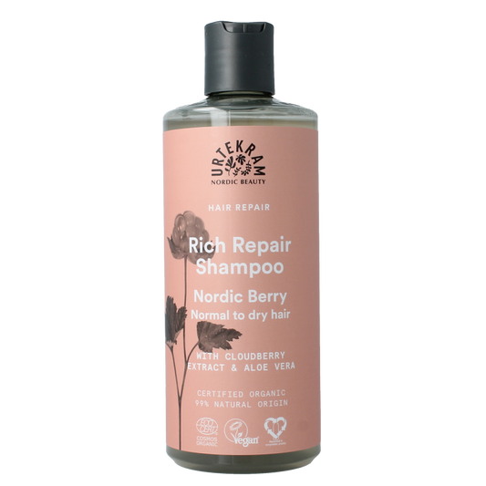 Urtekram Shampoo Nordic berry  normaal/droog haar 500 Milliliter
