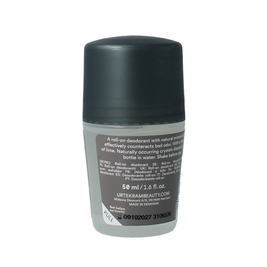 Urtekram Deodorant limoen kristal bio 50 Milliliter